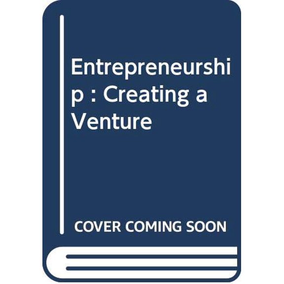 Pre-Owned Entrepreneurship : Creating a Venture, 9780471795650, 0471795658, Paperback,