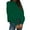 Green, variant on Vedolay Womens Long Sleeve Tops Women's Crewneck Oversized Knit Warm Side Slit Pullover Sweater,Green L