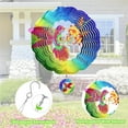 thumbnail image 3 of Liranovly 3D Metal Hummingbird Wind Spinner-Hanging 12in Spinfinity Designs Wind Spinners for Outdoor & Indoor Decorations, 3 of 7
