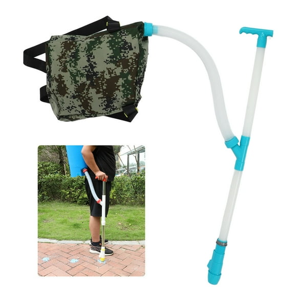 Manual Fertilizer Sprayer, Oxford Cloth Fabric Backpack Sprayer Flexible Handle For Fertilizing Corn Fruit Tree Corn