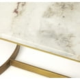 thumbnail image 2 of Corsini Marble & Metal Coffee Table, 2 of 5