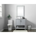 thumbnail image 2 of Elegant Kitchen and Bath 30 Inch SIngle Bathroom Vanity In White, 2 of 7