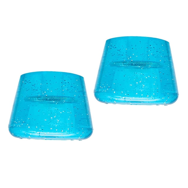 2x Outdoor Roller Skates Toe Stop, Double Row Roller Skate Toe Stopper, Skating Brakes Brake Blocking Plug Pad 1.8x1.4 Inch - Einfach zu installieren, Zulema Patines Pastilla de freno