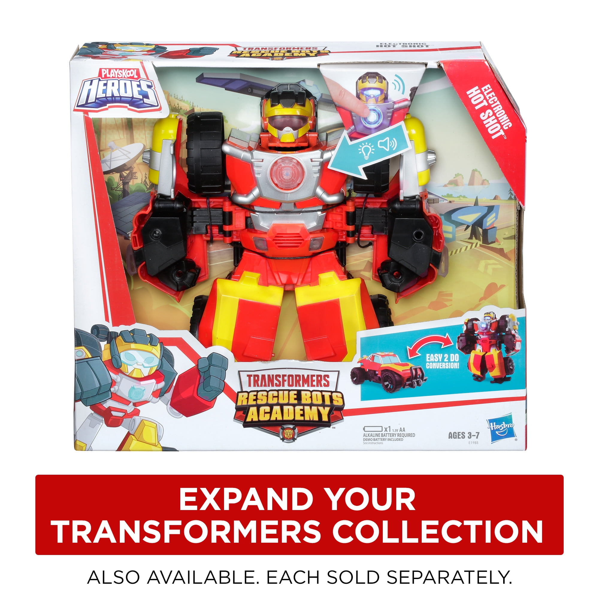 playskool heroes transformers rescue bots bumblebee rescue guard