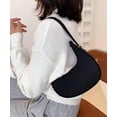 thumbnail image 4 of LHSHID Women’s Small Shoulder Bag Felt Soft Top Handle Y2k Underarm Bag Medium Tote Cute Dumpling Bag, 4 of 7