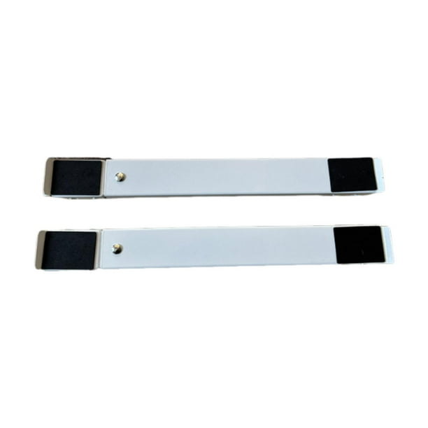 Base para lavadora móvil de 2 piezas, rodillos extensibles para electrodomésticos, lavadora compacta Blanco