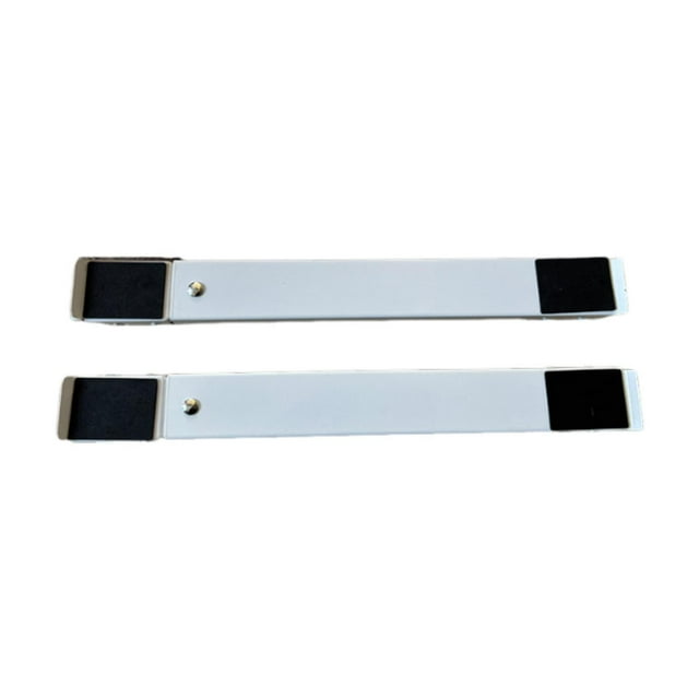 Tnarru 2 Pcs Rouleaux d'Appareils, Chariot de Machine à Laver pour Meubles, Base Mobile pour Laveuse et Sécheuse, Base Mobile pour Sécheuse Blanc