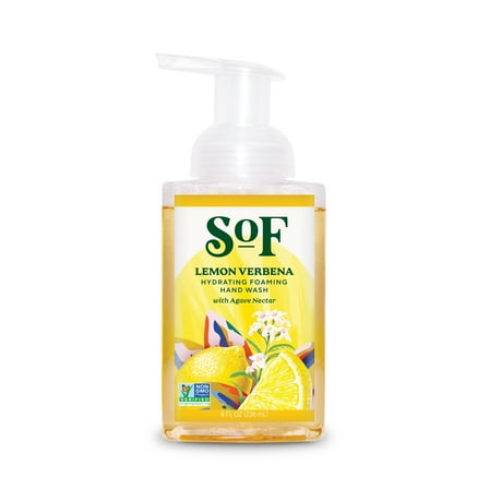 South Of France Hand Soap - Foaming - Lemon Verbena - 8 oz - 1 each