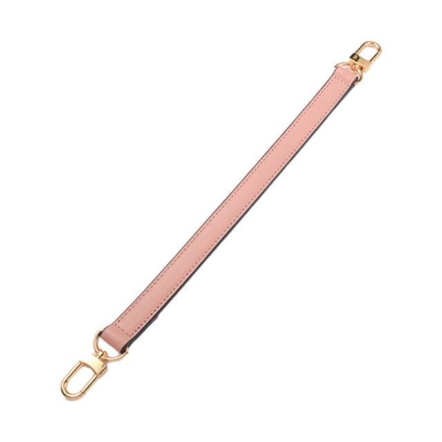 Qarigey Correa de asa para bolso Correa de hombro de repuesto ajustable y flexible de cuero de primera calidad Bolsas de mensajero y de hombro Rosa