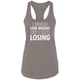 thumbnail image 1 of I Would Lose Weight Racerback Tank, 1 of 2