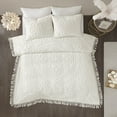 thumbnail image 4 of Madison Park Laetitia Medallion Pattern 2-Piece Twin/Twin XL Chenille Coverlet Mini Set, Off-White, 4 of 5