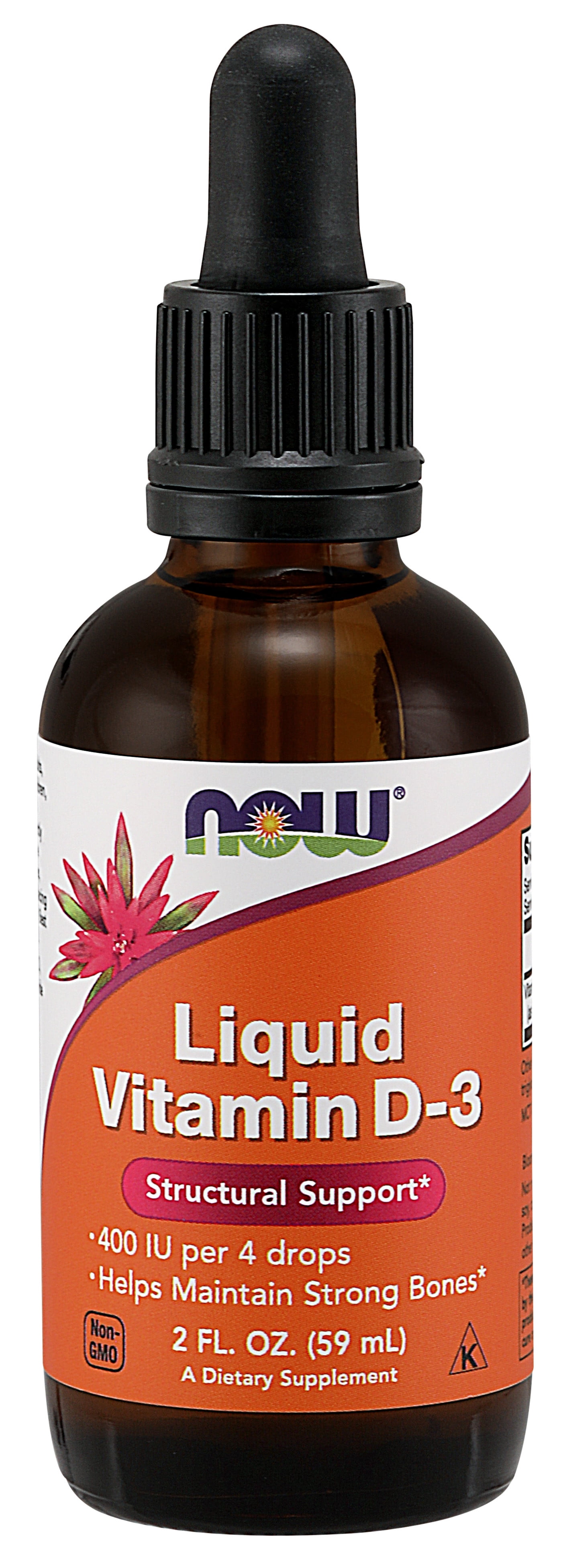 Now Supplements Vitamin D 3 Liquid 2 Ounce Walmartcom