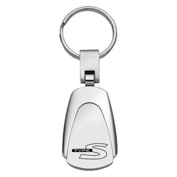 Acura Type-S Teardrop Key Chain (Silver)
