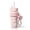 Floral Pink, variant on Sidagar 24 oz Stainless Steel Vacuum Insulated Coffee Travel Tumbler with Straw Lid, Red Cherry