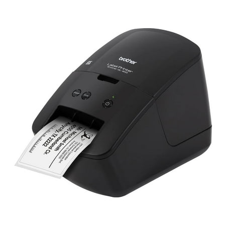 Brother - QL-600 Economic Desktop Label Printer - Black