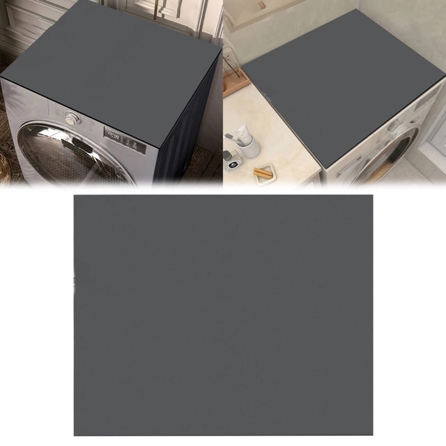 Fridge Silicone Mat Refrigerator Christmas Decor Floor Protector Mat Fridge Drip Tray Pan Silicone Mat For Small Fridge Washer Dryer Freezer Kitchen Appliances Celebrate Valentine decorations indoor