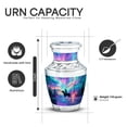 thumbnail image 2 of Yatskia Horse Polo with Northern Lights Mini Cremation Burial Urns for Human Ashes Adult Men and Women, Little Memorial Keepsake Urn for Ashes Adult Male, (Tasty Pack of 1, 3 Inch), 2 of 8