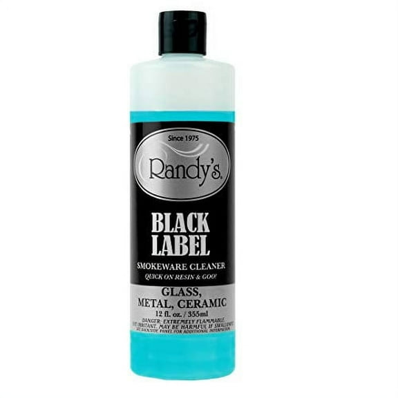 Randy's Black Label Glass, Metal, Ceramic Cleaner, 12 fl. oz.