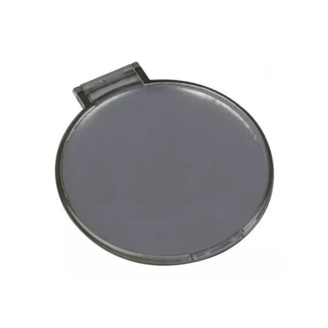 10 Espejos Bolsillo Redondo Maquillaje Belleza Color Gris Chico