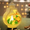 thumbnail image 4 of xihome Portavelas de aleacin con forma de copo de nieve, luz nocturna con diseño de adorno festivo para decoracin de mesa navideña y ambiente festivo en el hogar., 4 of 6