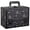 Galaxy, variant on 3-Tier Professional Makeup Train Case with Mirror and Lock, Portable Hard Makeup Organizer Box for Women, 11.8" x 9.1" x 7.1"