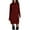 Wine, variant on Women's Solid Elegant Stretchy Long Sleeve Turtleneck Sweatshirt Short Dress, Fall and Winter Casual Wear with Comfortable Fit, Versatile for Daily Use,Army Green,3XL