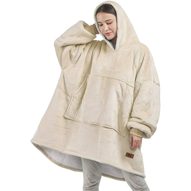Hipea - Blanket Sweatshirt Blanket Hoodie Warm Blanket Hoodie