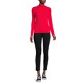 thumbnail image 2 of No Boundaries Women's Juniors Long Sleeve Mock Neck Top, Sizes XS-3XL, 2 of 5