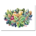 thumbnail image 3 of Designart Elegant Christmas Plant Composition Traditional Canvas Wall Art, 3 of 4