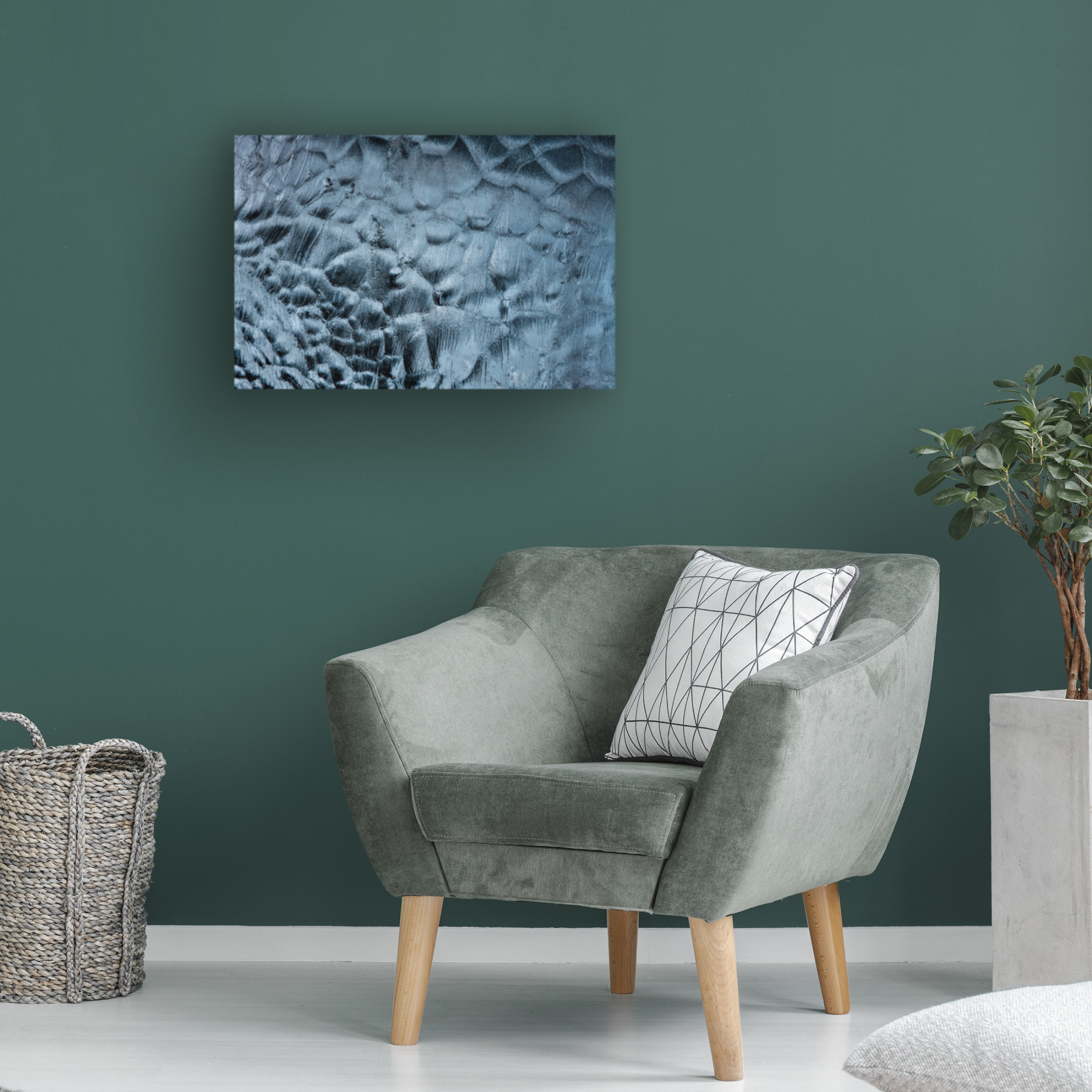 Trademark Fine Art Luigi Ruoppolo Ice Textures Canvas Wall Art