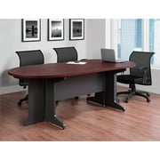 Ameriwood Home Pursuit Small Conference Table Bundle, Cherry