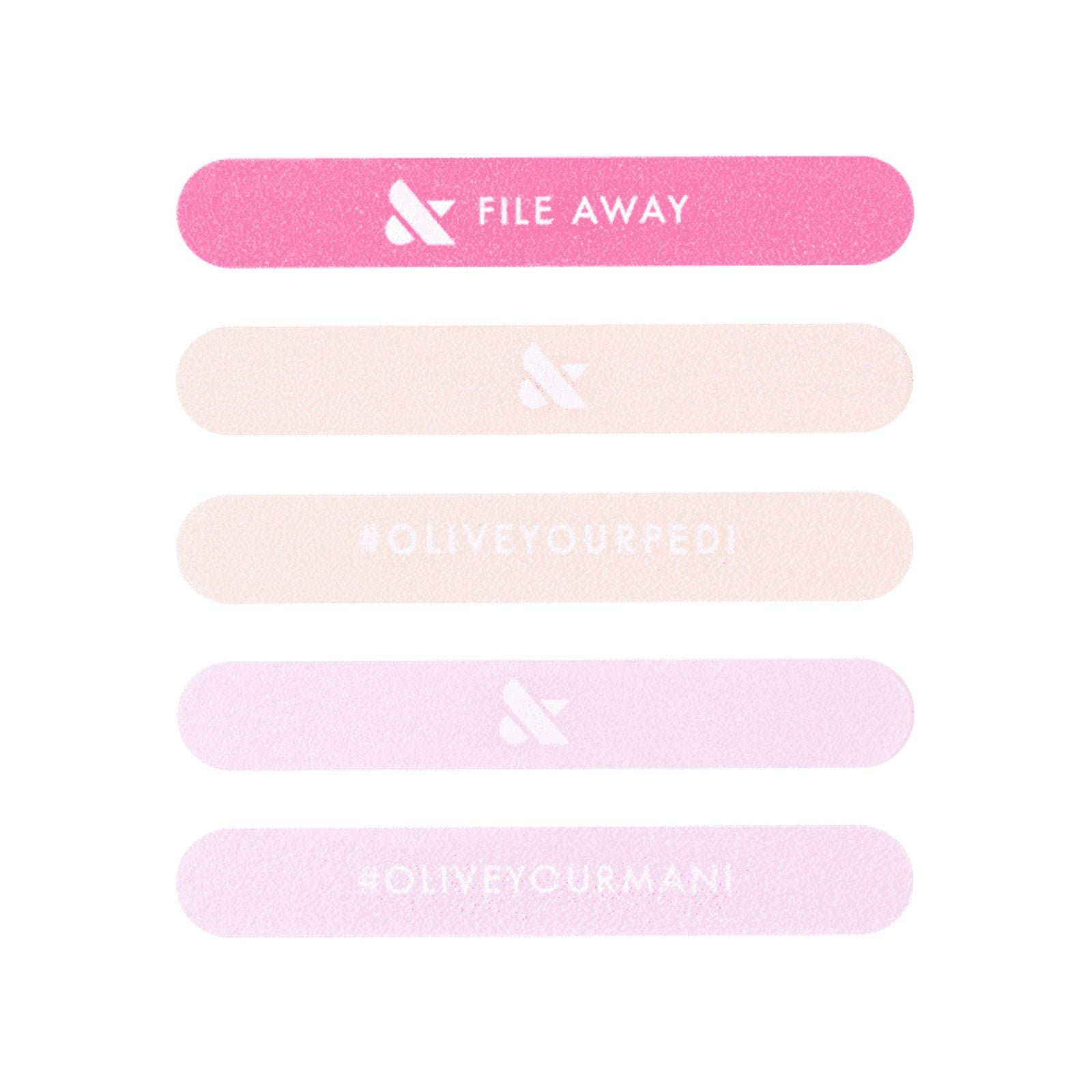 Olive & June Hero Nail File Pack, 5 Piece