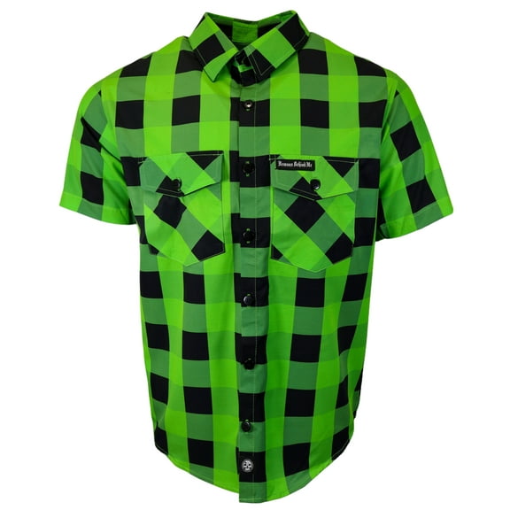 "Incredible H" Light-Weight 4-Way Stretch Button Up