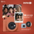 thumbnail image 4 of Fujifilm Instax SQ1 Instant Camera (Terracotta Orange) w/ Basic Accessories Bundle Includes Fujifilm Instax Square Instant Film, 4 of 7