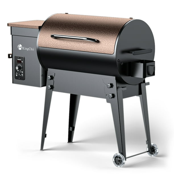KingChii Wood Pellet Grill & Smoker with Cover, 8in1 Multifunctional