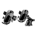 thumbnail image 4 of Maoww Support de Téléphone de Voiture Support de Ventouse Support 360 ° Rotation Réglable Mains Libre Tableau de Bord Téléphone Intelligent Accessoire Sortie d'Air Noir / Noir, 4 of 6