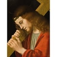 thumbnail image 3 of d''Oggiono, Marco 19x24 Black Modern Framed Museum Art Print Titled - Christ Carrying the Cross, 3 of 5