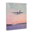 thumbnail image 2 of Stupell Industries Contemporary Airplane Takeoff into Pastel Skies Canvas Art, 16 x 20, by The Prints Vibe, 2 of 8