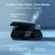 Beatbot AquaSense 2 Ultra Cordless Pool Vacuum Robot for Complex Pools, Pool Mapping with AI Camera, 5-in-1 Cleaning, Smart Surface Parking, Water Surface Cleaning, Water Clarification Blue