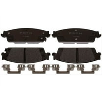 Rear Brake Pad Set - Compatible with 2014 - 2018 Chevy Silverado 1500 2015 2016 2017