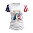 thumbnail image 2 of Fabrcox 1776-2026 250 Th Anniversary of USA Shirt Flag Print Fourth of July Shirts for Women Independence Day Celebration Freedom Patriotic Shirts for Women, 2 of 5