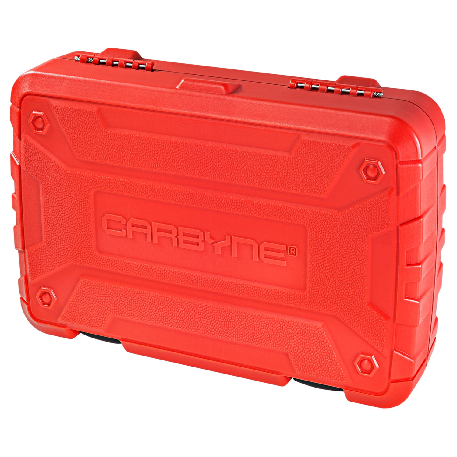 Carbyne 55-Piece 3/8 in. Drive Socket and Ratchet Set, SAE and Metric, 6 Point, CrV Steel, 72-Tooth Ratchet, Deep and Standard Sockets, Storage Case