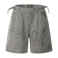 thumbnail image 2 of Shorts Cargo pour Hommes pour l'Été, Randonnée en Plein Air, Travail, Tenue Décontractée, Légers, Respirants, Extensibles, Poche Utilitaire, Confortables, 2 of 3