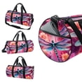 thumbnail image 3 of Dragonfly Gym Bags, Travel Tote, Sports Bag, Yoga Bag - 17.7 Inches Size with Interior Zipper Pocket - Large Capacity, 3 of 6