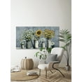 thumbnail image 6 of Marmont Hill Eccentric Sunflower Canvas Wall Art, 18" x 36", 6 of 7