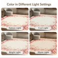 thumbnail image 7 of ODIKA Vintage Pink Ribbon Scroll Border Alfombra Para Cuarto Pet Friendly & Kids Safe for Bedroom, Bedside, Nursery, 7 of 7