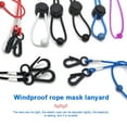 thumbnail image 6 of Eummy Adjustable Face Mask Strap Extender 60cm Anti Lost Mask Rope Polyester Elastic Mask Belt Chain Mask Lanyard Glasses Strap Extension for Adult and Kids Holder, 6 of 11