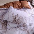 thumbnail image 4 of HAHDAXIA Super Soft Polyester Duvet Cover Set Rock Pattern Printed Pillowcase Bedding Set (Brown, Single), 4 of 6
