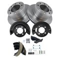thumbnail image 3 of Kit de pastillas y discos de freno TRQ semimetálicos para Dodge Ram 2003-05, 3 of 9
