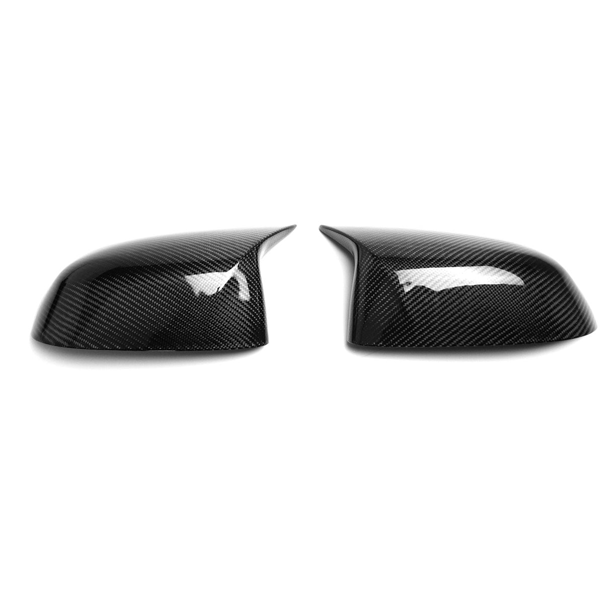 2x Carbon Fiber Rearview Mirror Trim Cover For BMW X3 X4 G01 G02 2018-2019 Pack